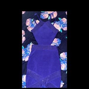 Blue Bodycon Cut-Out Guess by Marciano Dress